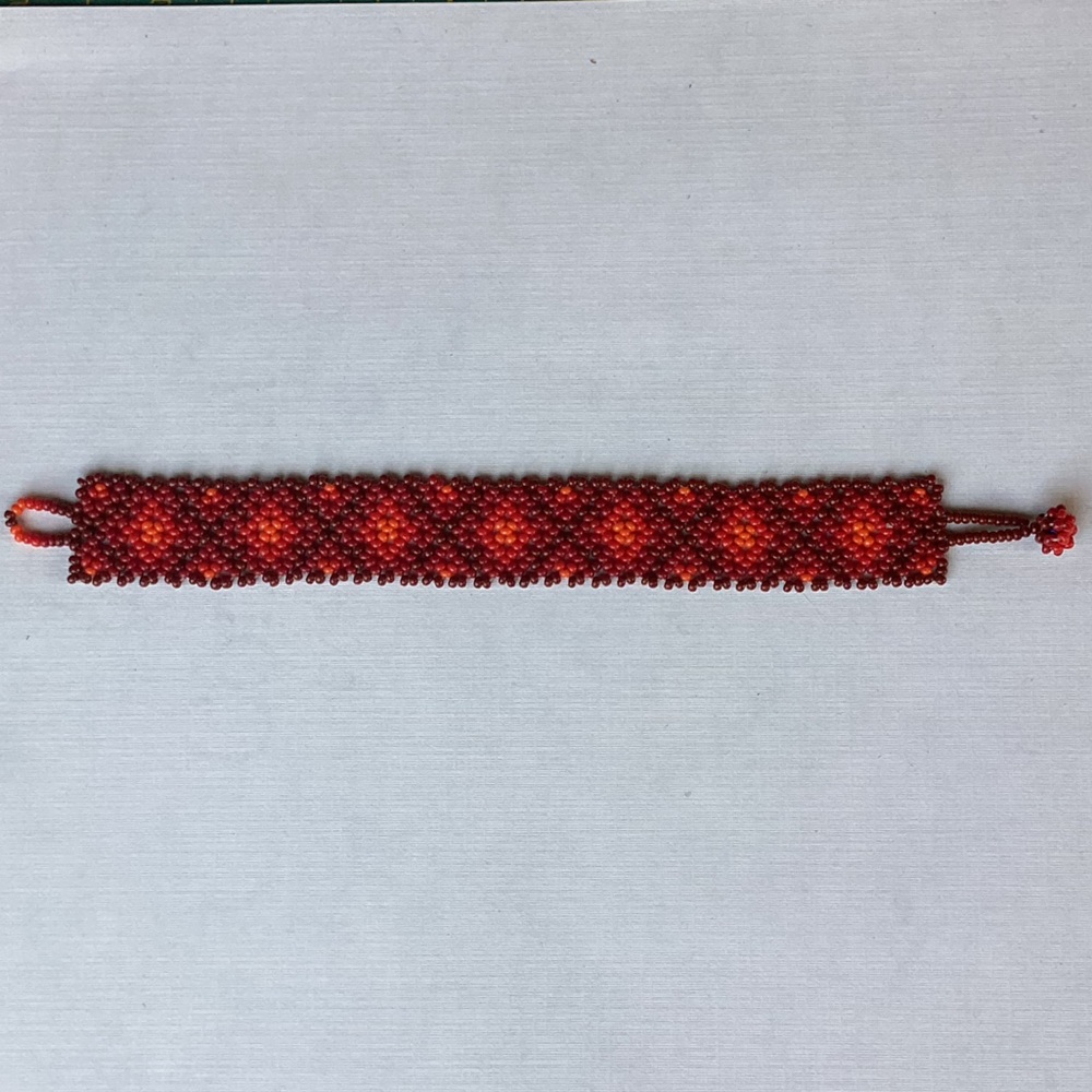 New Import Huichol of Mexico Bead Bracelet Boho Hippie Tribal Art Gifts Handmade